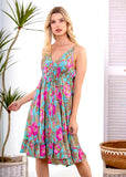 Peonie Short Gypsy Dress - Cienna Designs