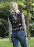 Danica Embroidered Vest - Cienna Designs