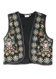 Danica Embroidered Vest - Cienna Designs
