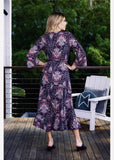 Cienna Designs - Allegra Long Sleeve Wrap Dress