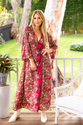 Cienna Designs - Sofia Flare Sleeve Dress