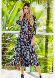 Brandy Wrap Dress - Cienna Designs
