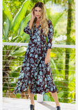 Brandy Wrap Dress - Cienna Designs