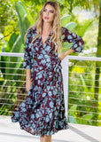 Brandy Wrap Dress - Cienna Designs