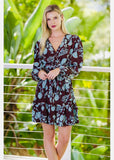 Brandy Long Sleeve Midi Dress - Cienna Designs