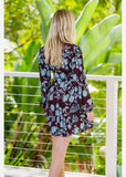 Brandy Long Sleeve Midi Dress - Cienna Designs
