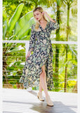 Gia Wrap Dress - Cienna Designs
