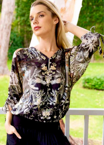Cienna Designs - Jungle Print Top