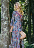 Cienna Designs - Indigo Wrap Dress