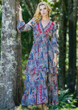 Cienna Designs - Indigo Boho Dress