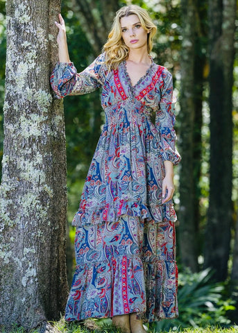 Cienna Designs - Indigo Boho Dress