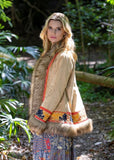 Cienna Designs - Cream Fur Jacket